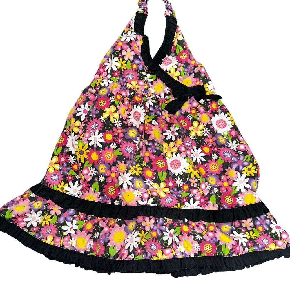 Vintage Youngland 24month halter floral dress